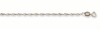 14k Dainty White Singapore Ankle Bracelet
