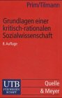 Grundlagen einer kritisch-rationalen Sozialwissenschaft