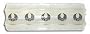 New 2005 Poorboy Bar Stomp pad measures 2" x 5" Clear