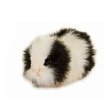 Plush Black & White Guinea Pig 8"