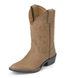 Justin Youth 'Western' Boots - Bay