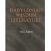 Babylonian Wisdom Literature