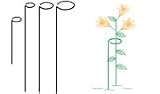 Bosmere E470 18 Inch Mini Plant Supports - Set of 3
