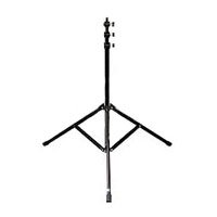 SP Studio Systems 6' Lightstand, 3/8" Top with 1/4 x 20 Mounting Thread, 4 Sections with 3 Risers, Chrome.