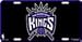 Sacramento Kings License Plate
