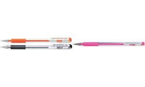 (Pentel) Hybrid Gel Grip Pen 0.8 Medium Point (Pastel Pink)