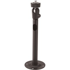 Panavise Micro Round Base Pass Thru CCTV Camera Mount - Black