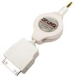 Cables Unlimited 3.5-mm to iPod Connector Cable (White)