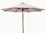Replacement Umbrella Canopy for 9ft 8 Ribs (Canopy Only) Natural