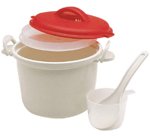 Kitchen Craft Microwave Cookware Rice Cooker, 1.5 Litre