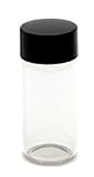 Containers: Clear 2 Drams Bottles with Cap.
