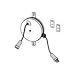 Ergotron Styleview Cart External Cord Reel Cable Reel