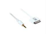 Cables To Go - 35508 - 4ft iPod Dock Connector to 3.5mm Cable (White)