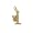 #1 Charm - 10K Yellow Gold