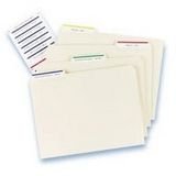 Avery 5366 Permanent White Filing Labels for Laser and Ink Jet Printers, 2/3 x 3 7/16,  Box of 1500