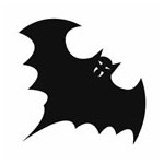 Bat Temporary Tattoo 2x2