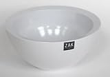 ZAK DESIGNS YOYO WHITE SOUP BOWL 6pc