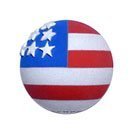 American Flag Whole Ball Antenna Topper