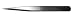 Techni Tool Tweezer, Type 3, 4-3/4 OAL, AM/AA