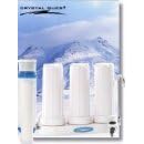 Crystal Quest Triple 8 Stage Ceramic Countertop Water Filter. (Filters 10,000 gal) Removes bacteria such as E. Coli , Salmonella and more