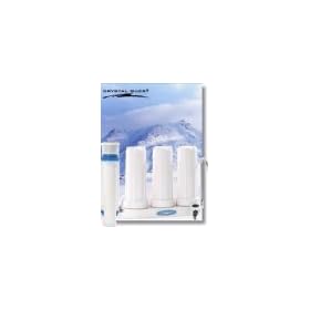 Crystal Quest Triple 8 Stage Ceramic Countertop Water Filter. (Filters 10,000 gal) Removes bacteria such as E. Coli , Salmonella and more