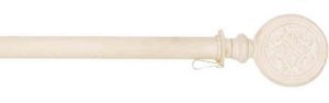 Evergreen White Acanthus Leaves Estate Flag Pole