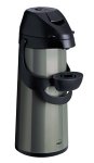 Emsa PRONTO Pump-Isolierkanne 1,9 L mit Glaskolben, anthrazit