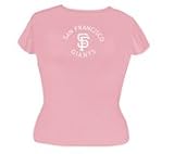 Baseball T-Shirt - San Francisco Giants Pink Women's Top