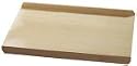 Fackelmann Backbrett Holz 2 Anschlagleisten 60x40,5cm