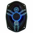 Blitz BZX694 6" x 9" 4-Way Quadaxial Speaker System w/Neon Accent (Pair)