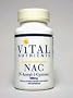 Vital Nutrients N-Acetyl Cysteine 600mg 100 Capsules