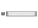 Video Games : APC 54019 MD68 Male External SCSI Terminator with Thumbscrews
