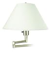 Swinger Brushed Brass Swing Arm Wall Lamp - LS-1171PBS