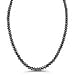 look into 35.00 Cts Black Diamond Strand Faceted Beads Necklace