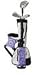 Sporting Goods : US Kids Golf Girls 45-31 Lavender Carry Bag Set (Preowned)