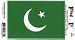 Vinyl Decal- Pakistan Flag Sticker