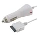 Car Charger for the Apple iPod Nano 3G, iPod Classic, iPod Touch 1G, iPhone 1G, iPod 3G 4G 5G Video, Mini, iPod Photo, and iPod Nano 1G 2G models Color White