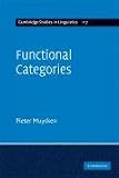 Functional Categories: 0 (Cambridge Studies in Linguistics)