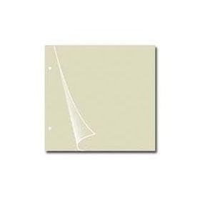 C.R. Gibson Unimount Magnetic Refill Pages for the P45 and P3X Series Photo Albums, Pack of 5 12 x 12 Pages.
