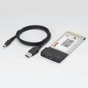 BUFFALO CardBus対応 USB2.0&IEEE1394 I/Fカード