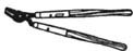 Snap-cut POLY HDLE. VERTICAL SWEEP GRASS SHEARS