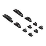 Hama Cable Fastener Easy Clip, Black, 10 Pieces