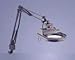 Electrix Illumination 7426-BK Halogen magnifier swing arm clamp-on lamp, 45 reach, black