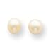 Brand new 14k 4.5mm Button Cultured Pearl Childrens Earrings on sales