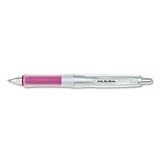 Pilot(R) Dr. Grip(R) Center of Gravity Ballpoint Pen, Medium Point, 0.7 mm, Black Ink, Pink Metallic Barrel