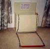 Red Rung 15 Foot Permanent Interior Fire Escape Ladder