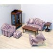 Dollhouse Furniture - Living Room Set
