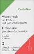 W�rterbuch der Rechts- und Wirtschaftssprache. Lexikon f�r Justiz, Verwaltung, Wirtschaft und Handel: W�rterbuch der Rechts- und Wirtschaftssprache, ... 2 Bde., Tl.2, Deutsch-Italienisch: Band 2