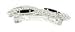 Caravan Swirl Of Crystal Rhinestone Passing Two (2) Oval Jet (black) Rhinestones
