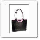 Nunzia Tuscany Leather Pink Laptop Bag